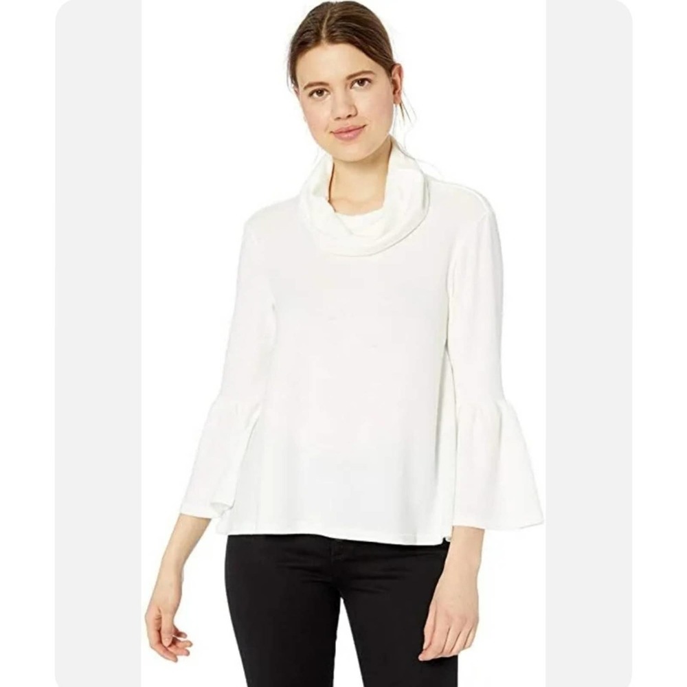 NWT! JACK by BB Dakota Soft Off-White Cowl Neck Sweater Size Large
